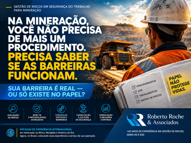 riscos mineração